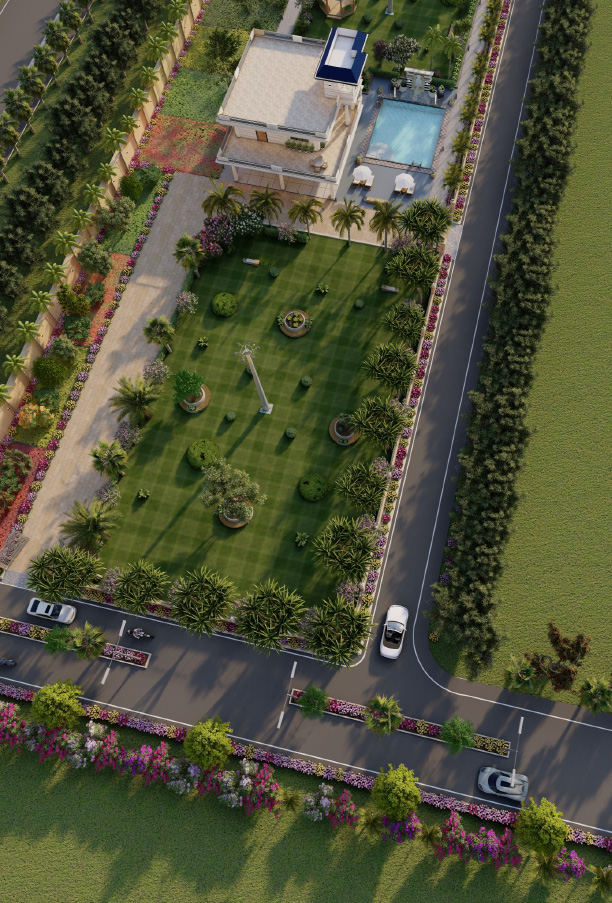 Plots and Villas in Lucknow Strategic Location Map